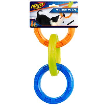 Nerf Dog Trois anneaux à tirer en thermoplastique Hot on Sale