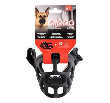 Muselière Alpha Zeus pour chien, grandeur 4, grande Fashion