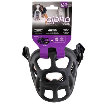 Muselière Alpha Zeus pour chien, grandeur 6, très très grande Sale