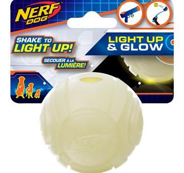 Nerf Dog Balle sonic lumineuse à DEL Discount