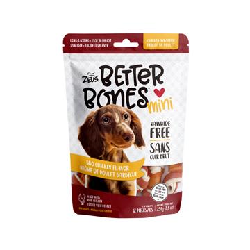 Zeus Better Bones - Os arôme de poulet enrobé de poulet, paquet de 12 For Discount