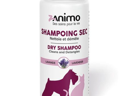 Shampooing sec lavande pour animaux Zanimo Online now