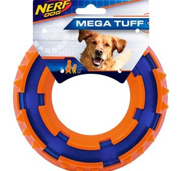 Nerf Dog Anneau bicolore à crampons en thermoplastique For Sale