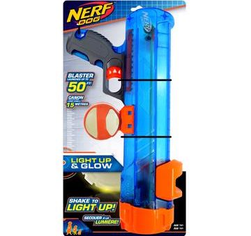 Nerf Dog Fusil pour balles de tennis avec balles lumineuse à DEL Fashion