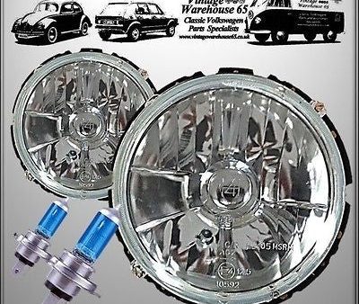 Volkswagen Golf Mk1 1300 Crystal 50% Brighter Xenon Halogen Upgrade Headlights Cheap