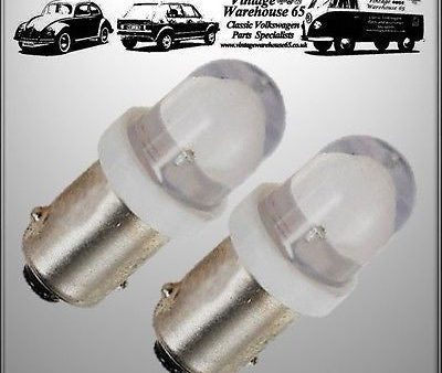 Vintage Warehouse 65 Vw Audi Classic BA9 233 Bright White LED Bulb Upgrade Sale