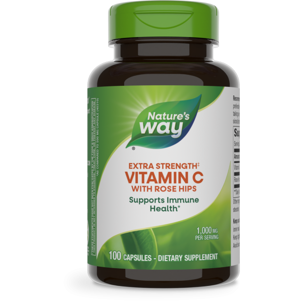 Vitamin C 1000 w Rose Hips Supply