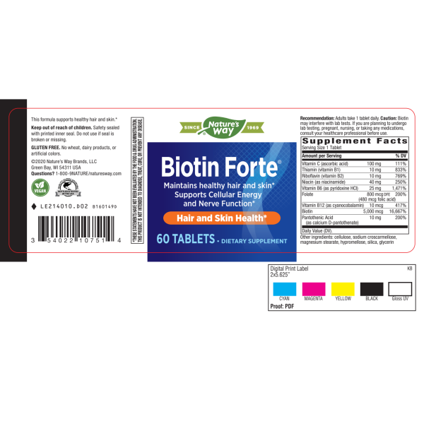 Biotin Forte 5 mg without Zinc Online Hot Sale