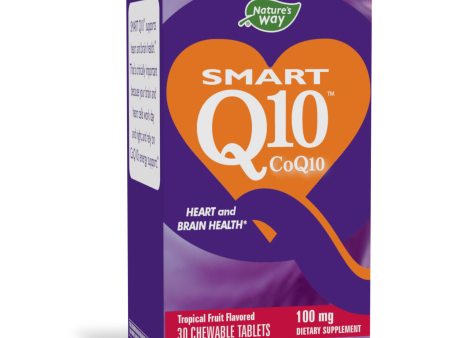 SMART Q10 CoQ10 Orange 100 mg 30 chew Fashion