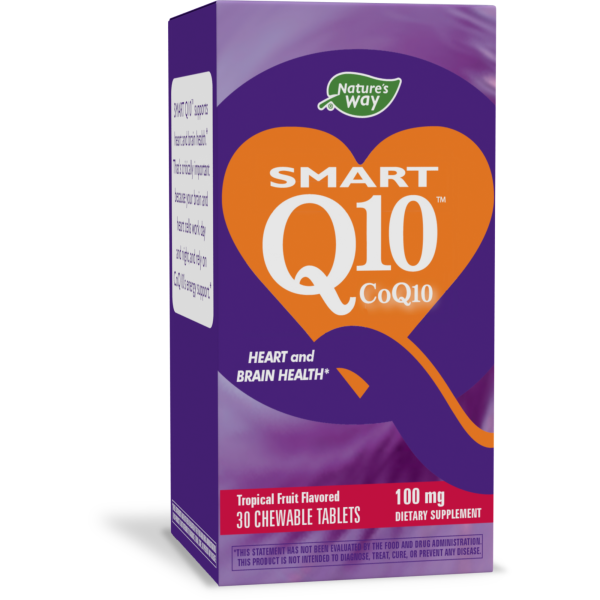 SMART Q10 CoQ10 Orange 100 mg 30 chew Fashion