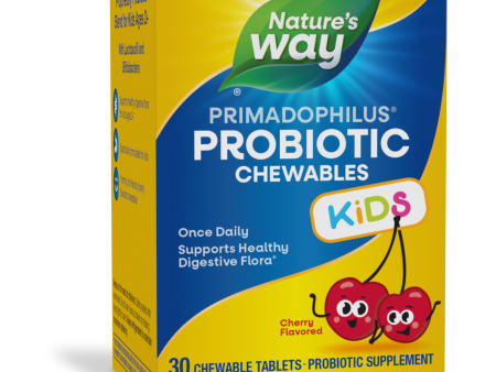 Primadophilus Kids Cherry Flavor 30chew For Discount