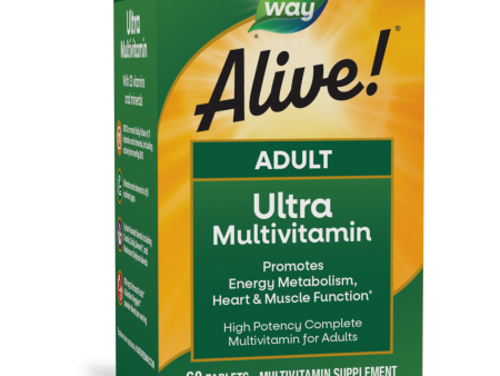 Alive! Adult Ultra Potency 1 day- 60 tab Online now