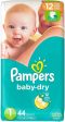 Pampers Baby-Dry, Diapers, Size 1, 44 Count - 03700086208 Fashion