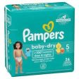 Pampers Baby-Dry, Diapers, Size 1, 44 Count - 03700086208 Fashion