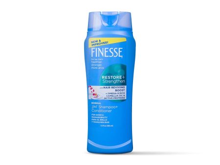 Finesse 2 in1 Restore & Strengthen Shampoo & Conditioner 13oz - 06799050143 For Cheap