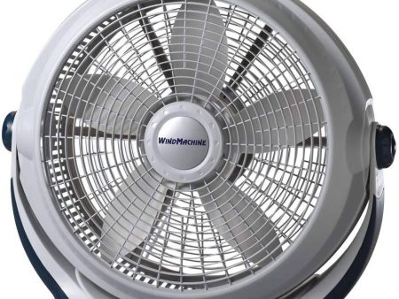 Lasko Wind Machine Floor 20 in - Features 3 high-performance speeds, providing energy-efficient operation with a pivoting head for directional air power. This fan will help keep you cool and comfortable throughout the year - 3364 For Sale