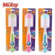 Nuby Bottle & Nipple Brush with Suction Base - 04852605523 Sale