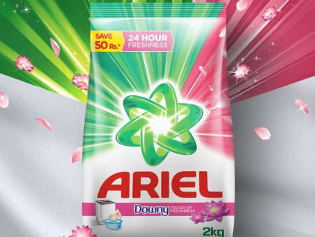 Ariel Touch of Downy Detergent Washing Powder 2kg - 7500435149532 Discount