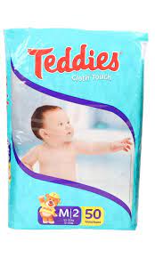 Teddies Cloth Touch Diapers XL4 50ct - 7441008171898 Online Sale