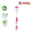 Nuby Bottle & Nipple Brush with Suction Base - 04852605523 Sale