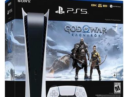 Sony Playstation 5 Digital Edition- God of War Ragnarök Bundle - 454693 on Sale