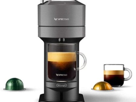 NESPRESSO VERTUO NEXT COFFEE AND ESPRESSO MACHINE BY DE LONGHI DARK GREY-NESC-411 Online now