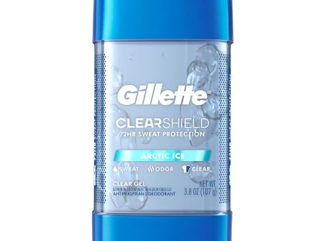 Gillette Deodorant Gel For Men Artic Ice 3.8Oz - 04740030730 Supply