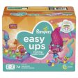 Pampers Easy Ups Training Underwear Girls, Size 4, 2T-3T, 74 ct - 03700076466 Discount