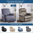 TAOCOCO Stretch Recliner Couch Covers 3-Pieces Style Recliner Chair Covers Recliner Cover for Reclining Chair Slipcovers Feature Fitted Soft Washable (1 Seat, Light Gray) Discount