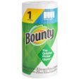 Bounty Select-A-Size Paper Towels, White, Big Rolls, 74 Sheets Per Roll -  Clean up messes and absorb liquids quickly with a strong hold as you clean, Bounty Paper Towel makes it easy to tear off the right amount for the job - 03700065517 Supply