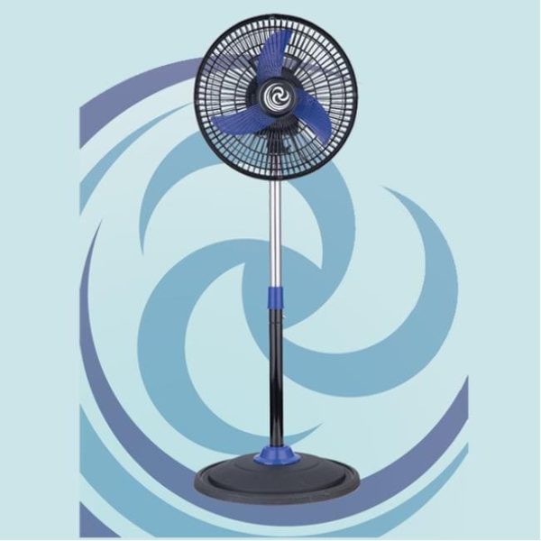 WHIRLWIND BLUE 10 INCH PEDESTAL FAN ETL- 20017661 For Discount