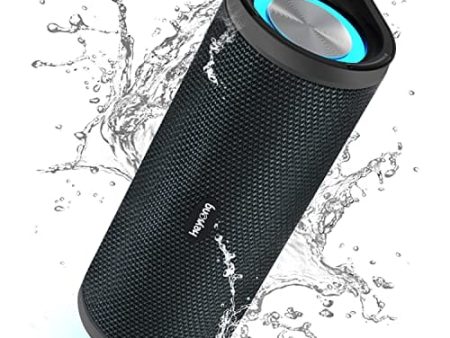 HEYSONG Portable Bluetooth Speaker, Wireless Outdoor Speakers, IPX7 Waterproof, 40H Playtime, TF Card, Loud Stereo Sound for Beach, Boat, Pool, Camping, Bike, Shower, Gifts for Men on Sale