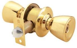 RAIDER Cylindrical Entrance Lock Door Knob 3201 PB-ET Polished Brass (PB) for Office or Front Door -  3201 PB-ET Sale