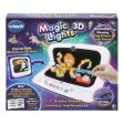 VTECH  Magic Light 3D: Light up your amazing art! Create peg art with lights, sounds and animations - 535403 Online Sale