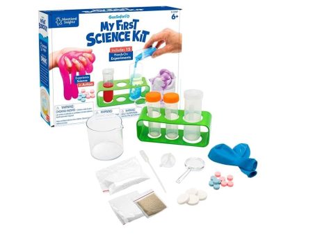 GTBW Geosafari Jr My First Science Kit: Little STEM learners can complete 15 amazing, hands-on experiments right out of the box - LR5087 Online now