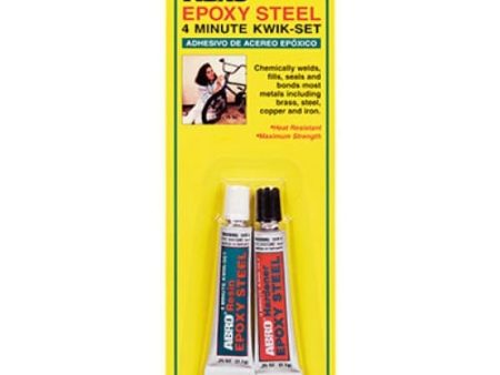 ABRO Epoxy Steel 4 Minute Kwik Set ES-508 - MMUSA384 Discount